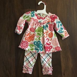 Vera Bradley baby girl set. 3-6 months.